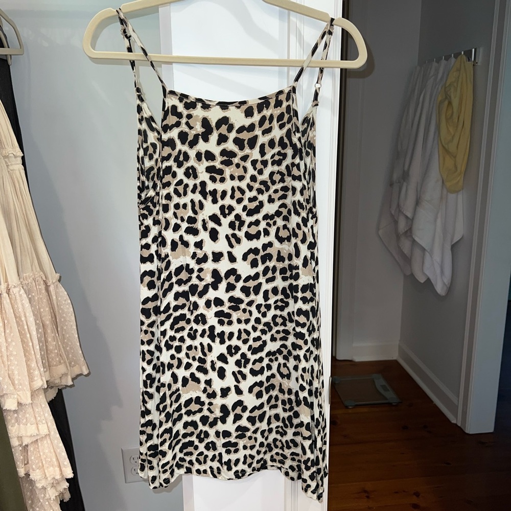 Leopard Strap Dress